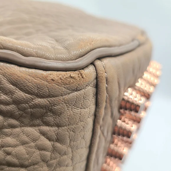 Alexander Wang Rocco Textured Leather Studded Satchel - Picture 12 of 16